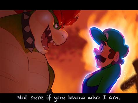 bowser x luigi